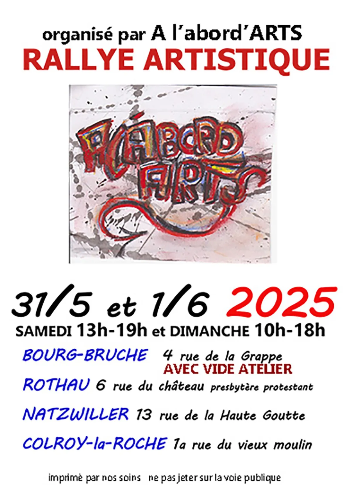 Rallye Artistique à Rothau - Maxi Flash - Obernai | Molsheim | Erstein